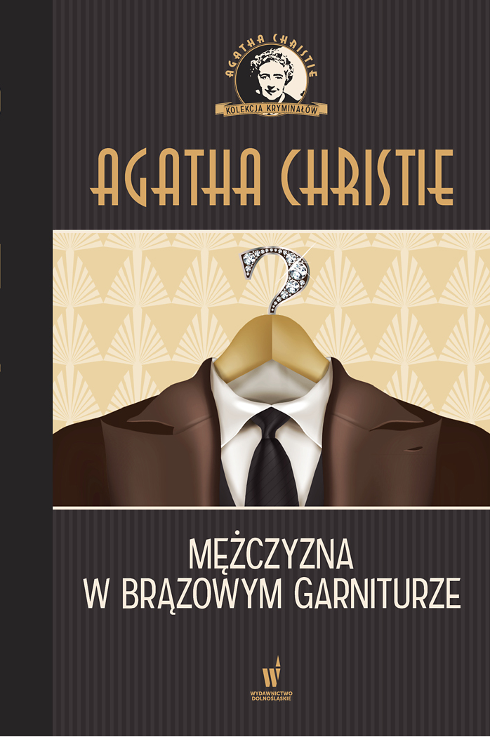 Mężczyzna w brązowym garniturze